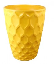 10 inch royal pot yellow colour