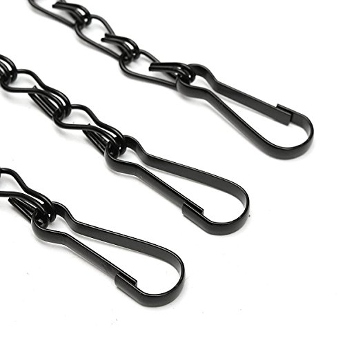 Gicare 60 Pack 1 Inch Small S Hooks for Hanging, Ornament Hooks, Metal  Black Heavy Duty Mini S Hooks for Jewelry, Necklaces, Plants, Lights,  Potted Plants, Keychain : : Home